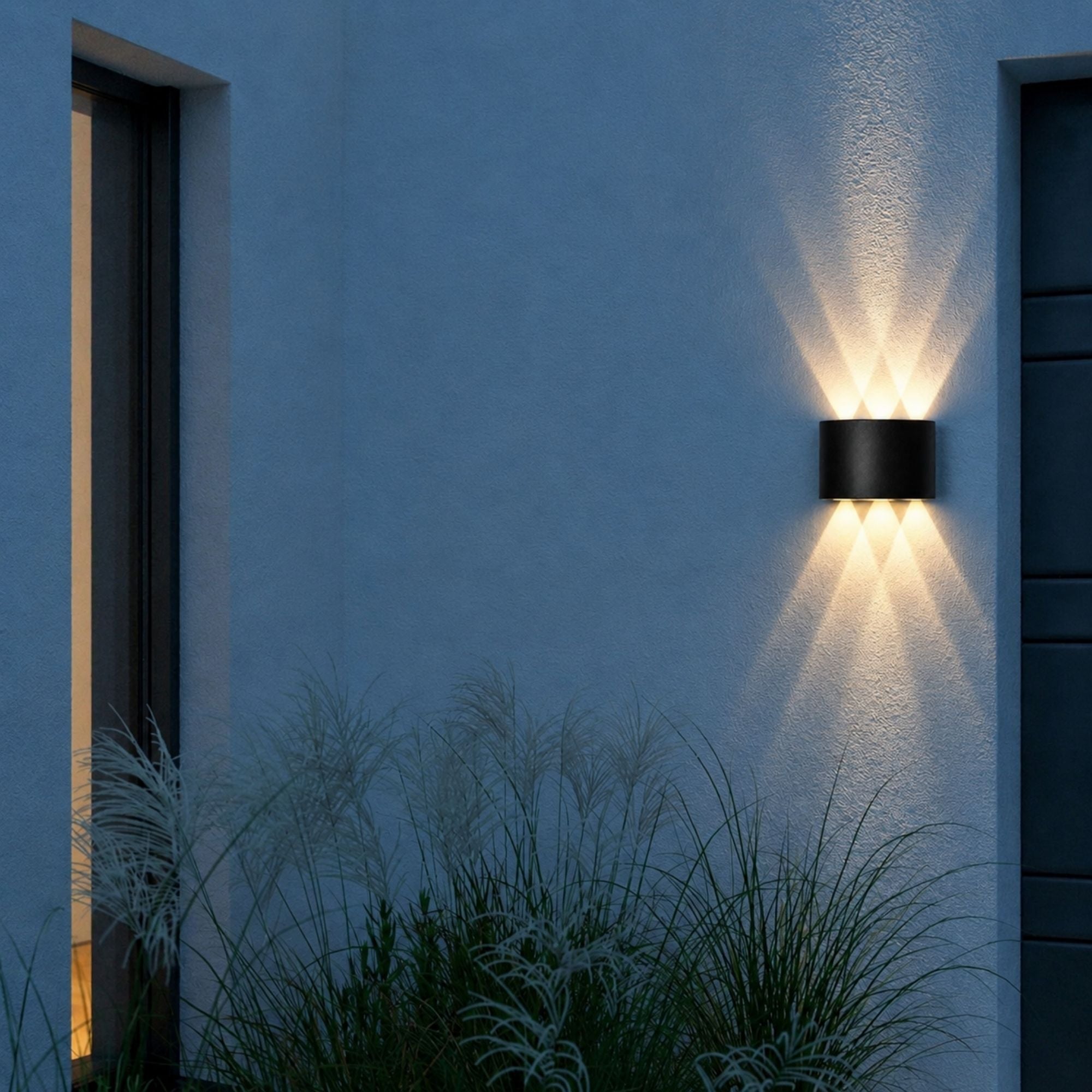 ElyraGlow | Elegant Waterproof Outdoor Wall Light Sconce Fixture