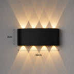ElyraGlow | Elegant Waterproof Outdoor Wall Light Sconce Fixture