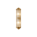 Wedgewood Elegance | Opulent Gold Glass Bathroom Wall Sconces Light 0