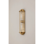 Wedgewood Elegance | Opulent Gold Glass Bathroom Wall Sconces Light 2