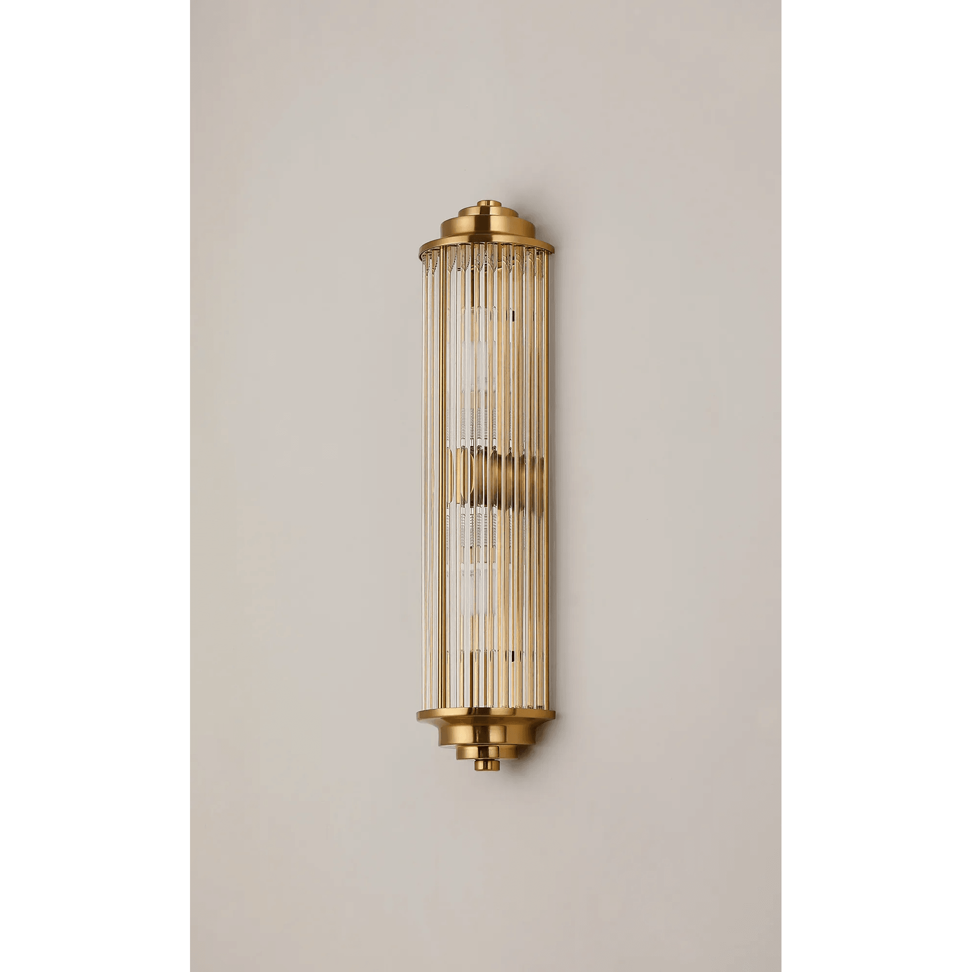 Wedgewood Elegance | Opulent Gold Glass Bathroom Wall Sconces Light 2