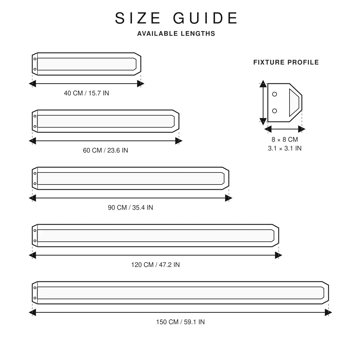 Acrylux | Elegant Modern Waterproof Outdoor Wall Lamp