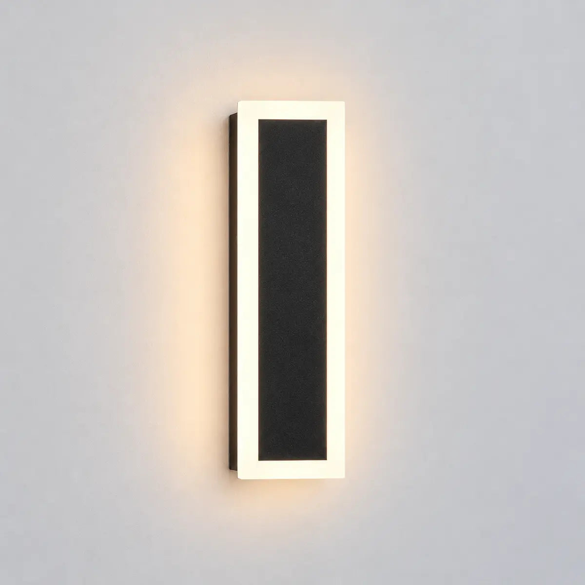 AquaLuxe 30 cm warm white wall light, steady version, studio view