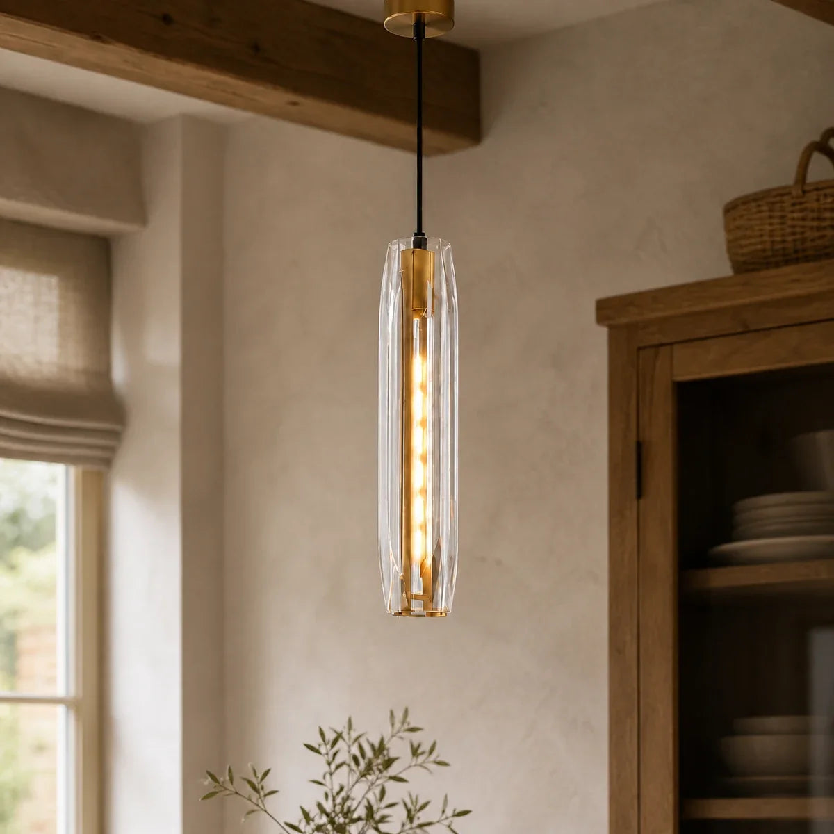 Illumina | Elegant Adjustable K9 Crystal Pendant Light Fixture