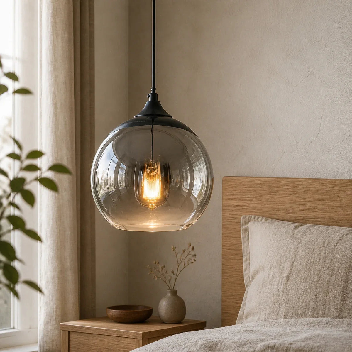 Glasstone | Modern Adjustable Clear Glass Mini Pendant Light Fixture