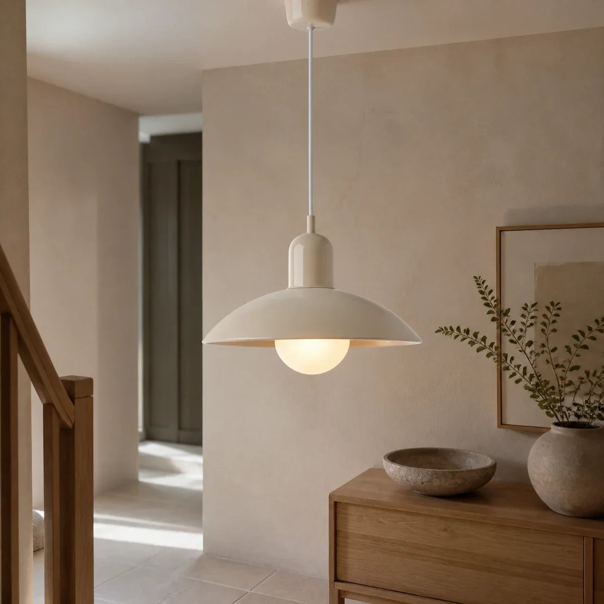 NordicAura | Elegant Adjustable Iron LED Pendant Light for Modern Spaces