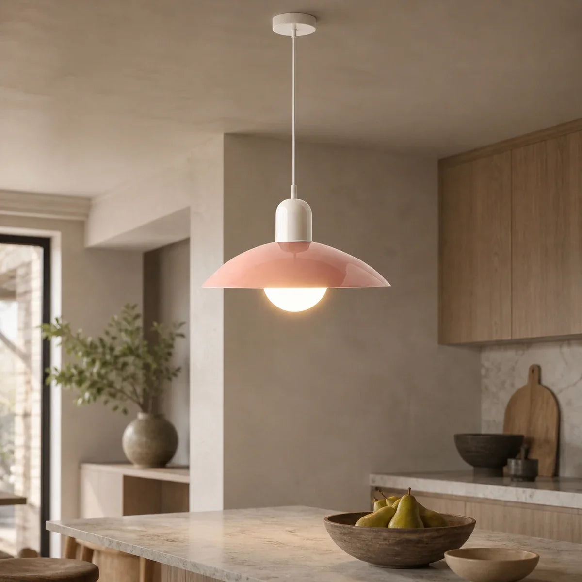 NordicAura | Elegant Adjustable Iron LED Pendant Light for Modern Spaces