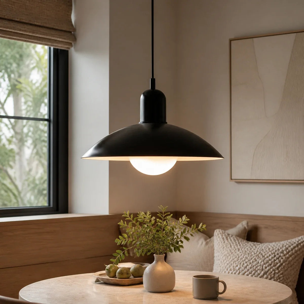 NordicAura | Elegant Adjustable Iron LED Pendant Light for Modern Spaces