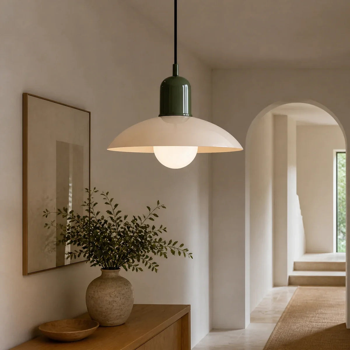 NordicAura | Elegant Adjustable Iron LED Pendant Light for Modern Spaces