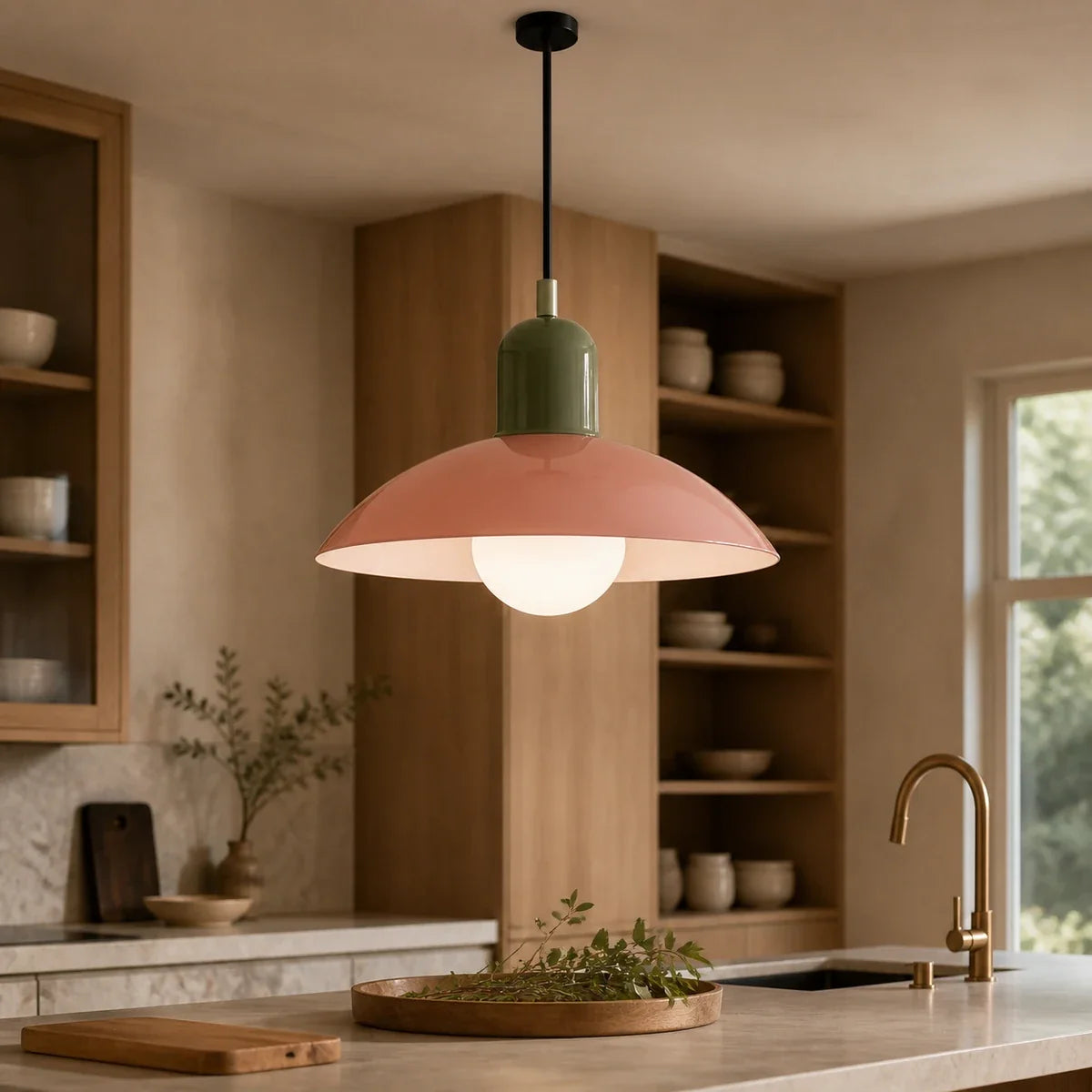 NordicAura | Elegant Adjustable Iron LED Pendant Light for Modern Spaces