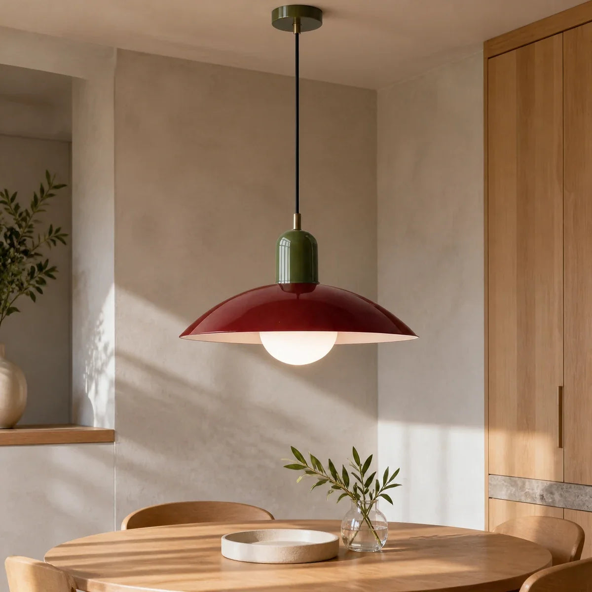 NordicAura | Elegant Adjustable Iron LED Pendant Light for Modern Spaces