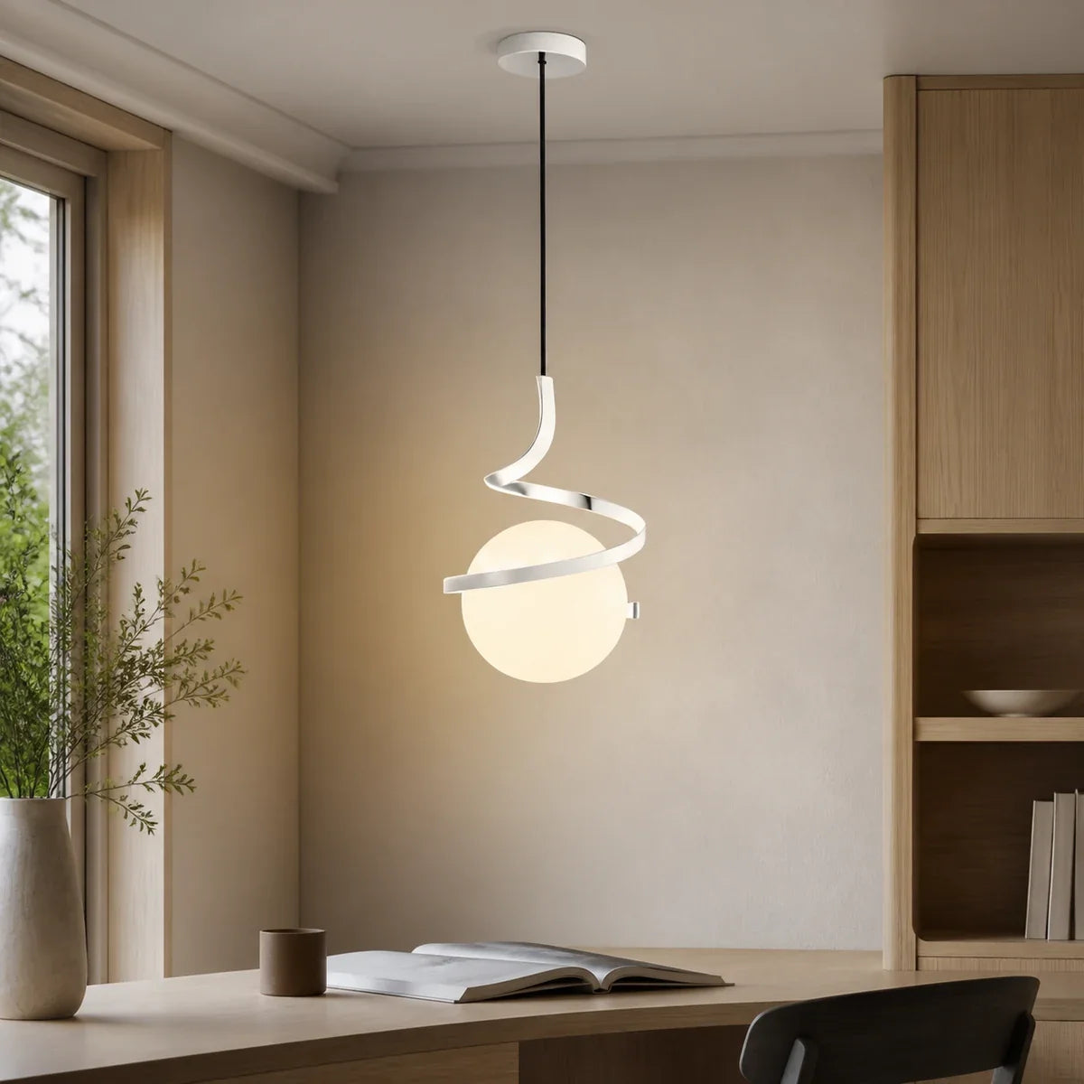 Luminara | Elegant Adjustable Nordic Glass Pendant Light Fixture