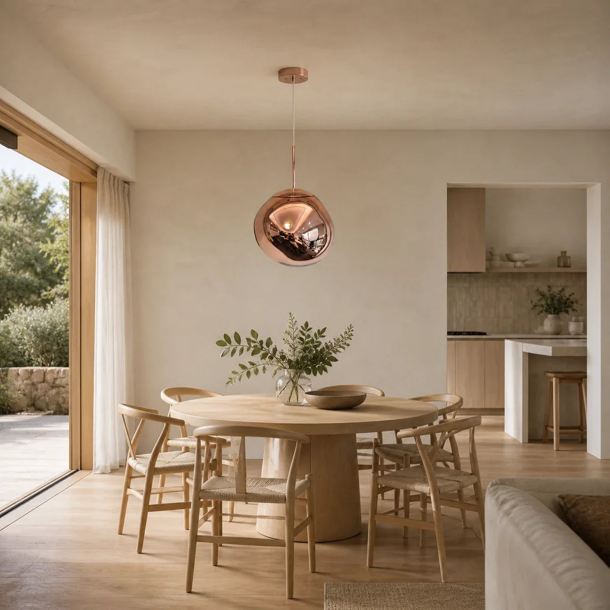 LavaGlow | Elegant Sculptural Kitchen Pendant Lighting Fixture — inspiration