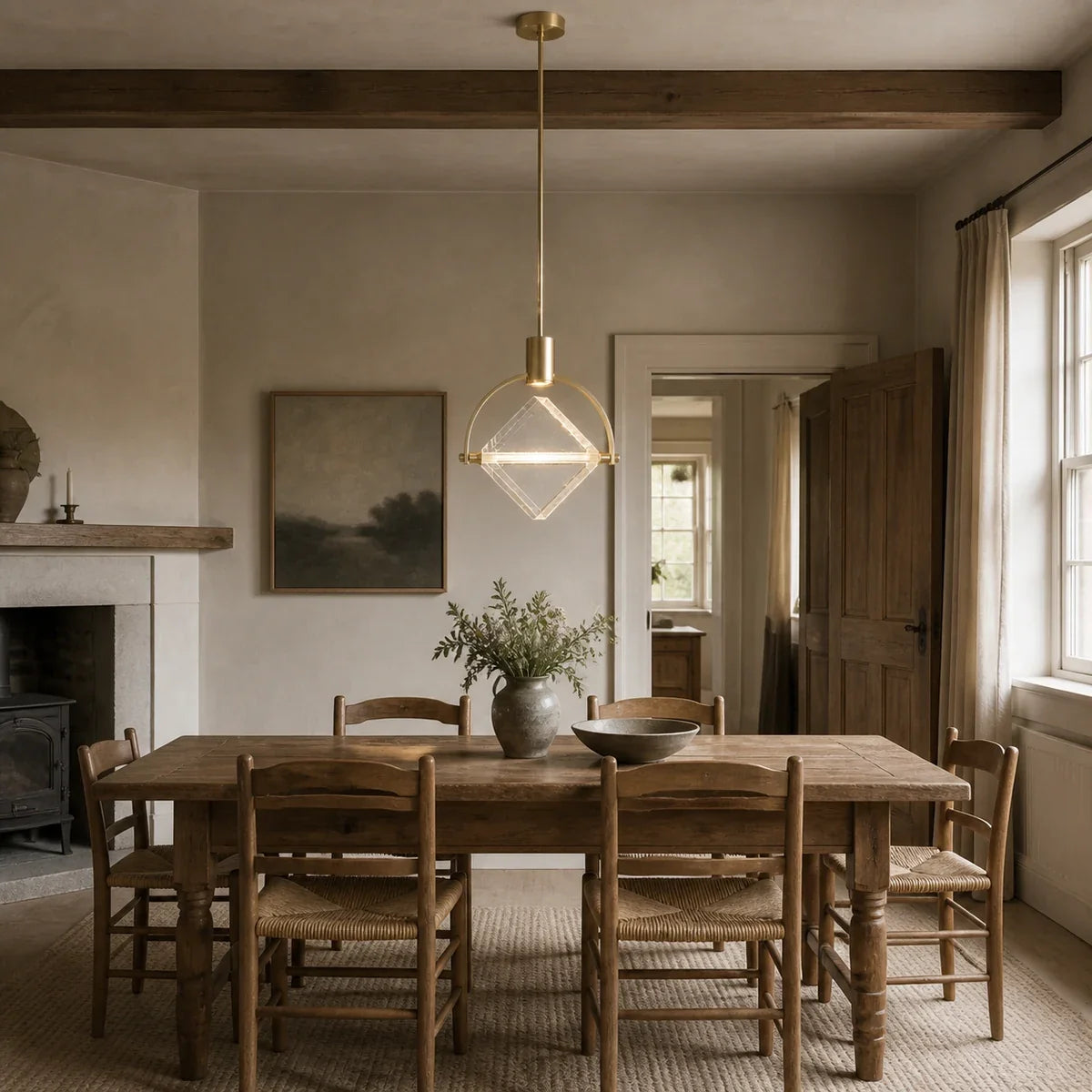 Luminara | Elegant Adjustable Crystal Kitchen Pendant Lighting Fixture — inspiration