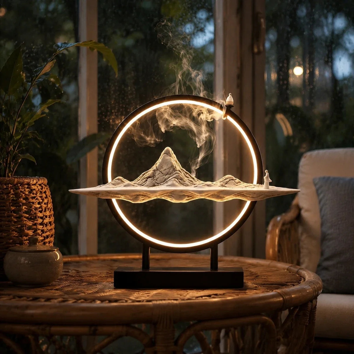 Ceramica | Elegant Abstract Ceramic Incense Burner for Relaxation