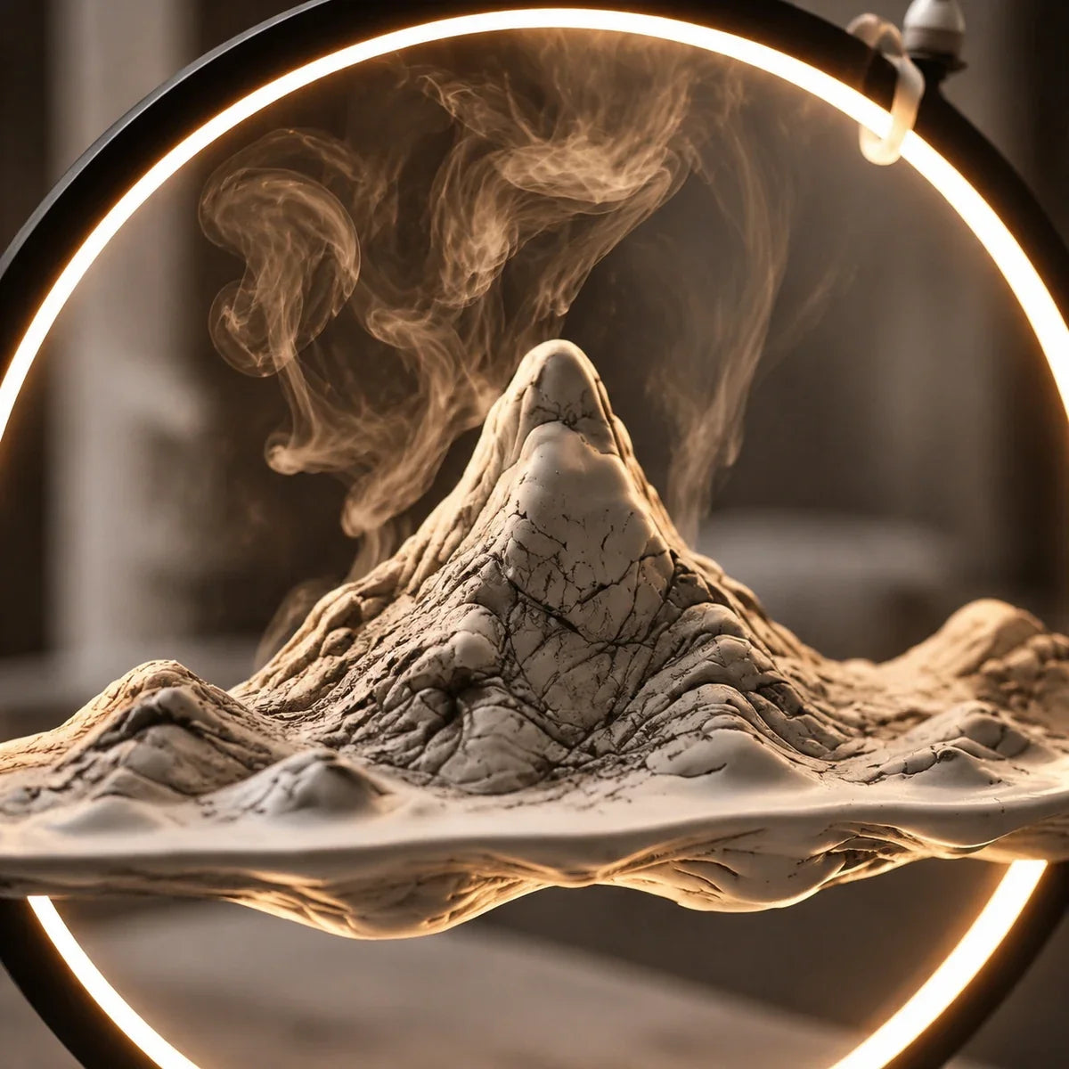 Ceramica | Elegant Abstract Ceramic Incense Burner for Relaxation