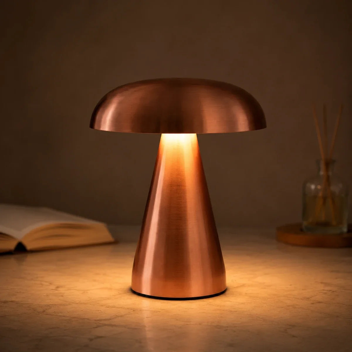 CelestialGlow | Stylish Adjustable Metal LED Desk Lamp for Modern Interiors
