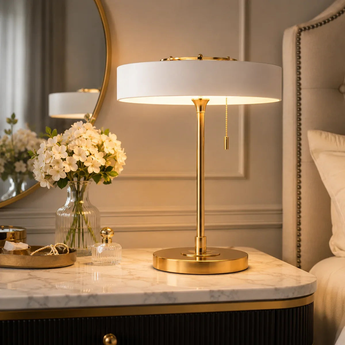 Luminara | Stylish Adjustable Metal LED Desk Lamp for Modern Spaces
