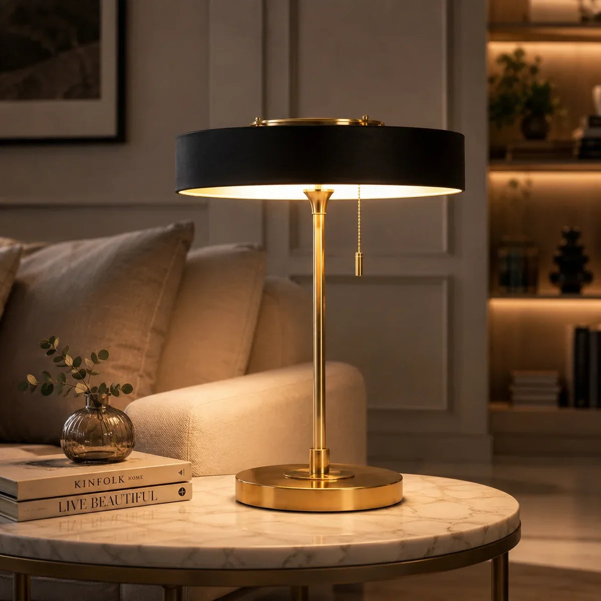 Luminara | Stylish Adjustable Metal LED Desk Lamp for Modern Spaces