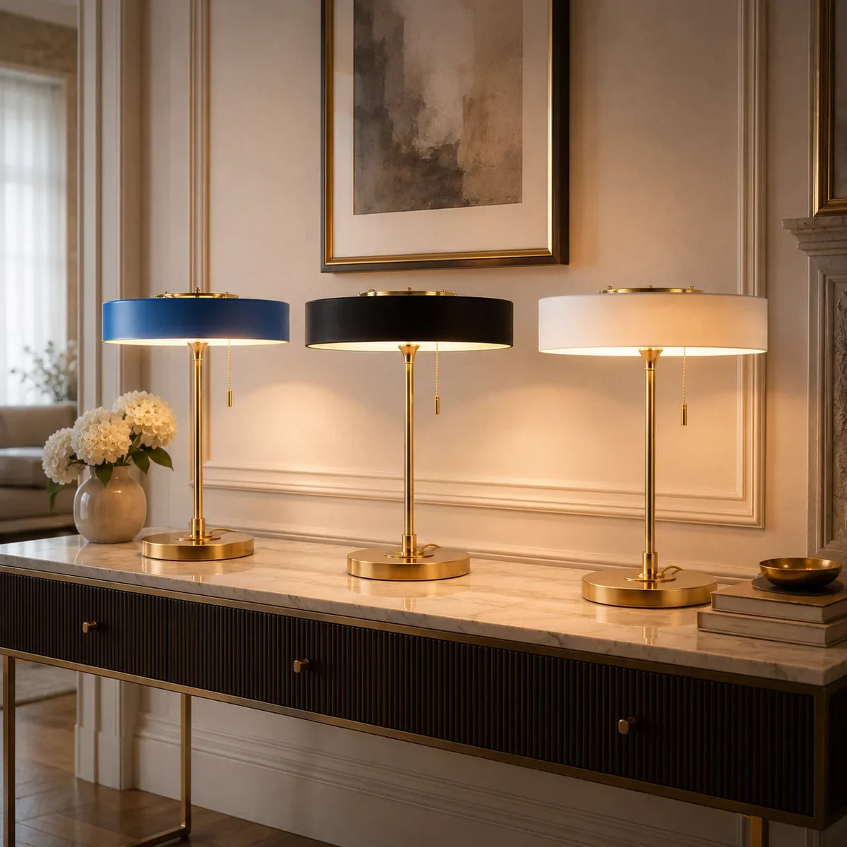 Luminara | Stylish Adjustable Metal LED Desk Lamp for Modern Spaces