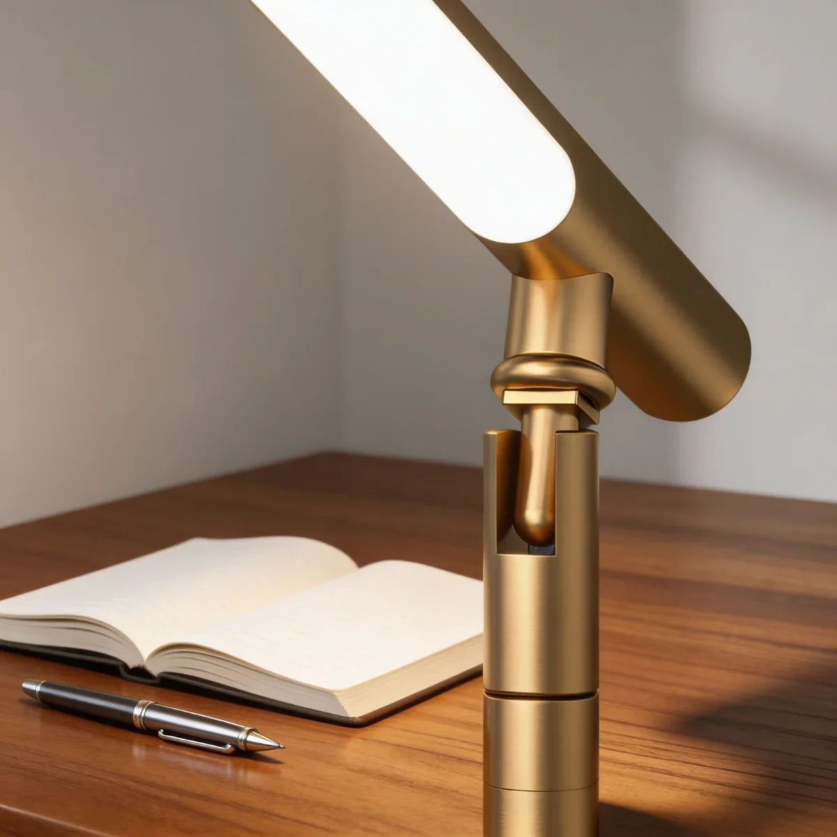 CopperAura Sleek Adjustable Modern Desk Lamp — 04 joint detail