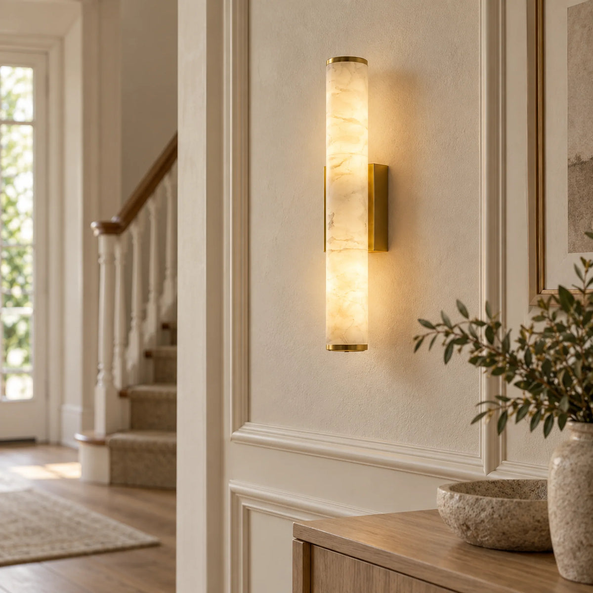 Veilora | Elegant Modern Wall Sconce Light for Serene Interiors