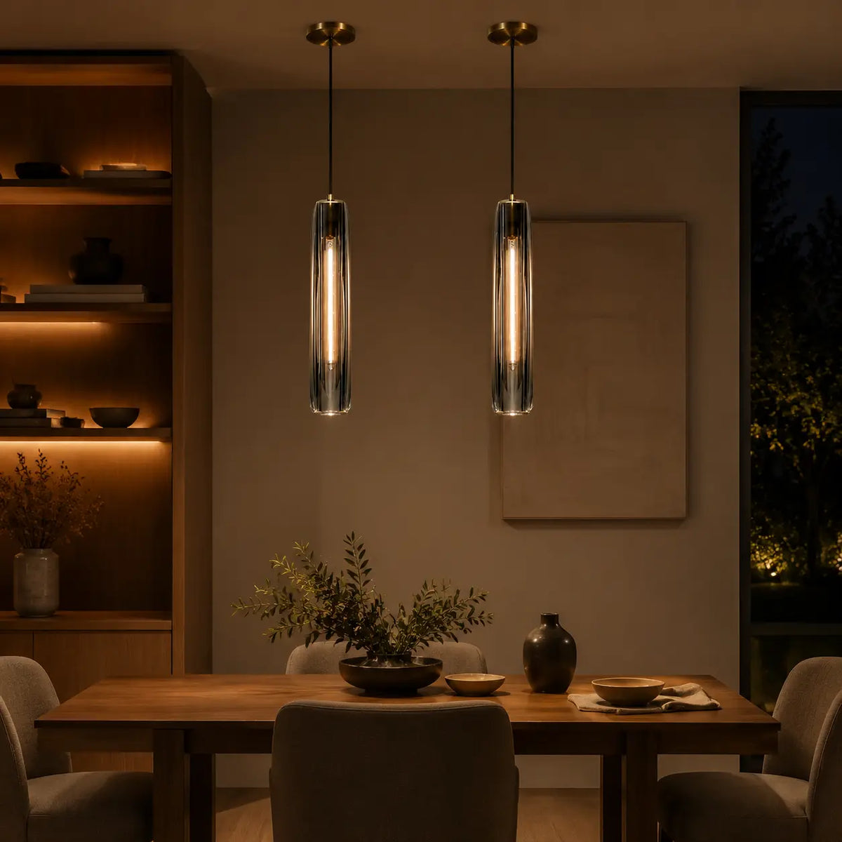 Illumina | Elegant Adjustable K9 Crystal Pendant Light Fixture