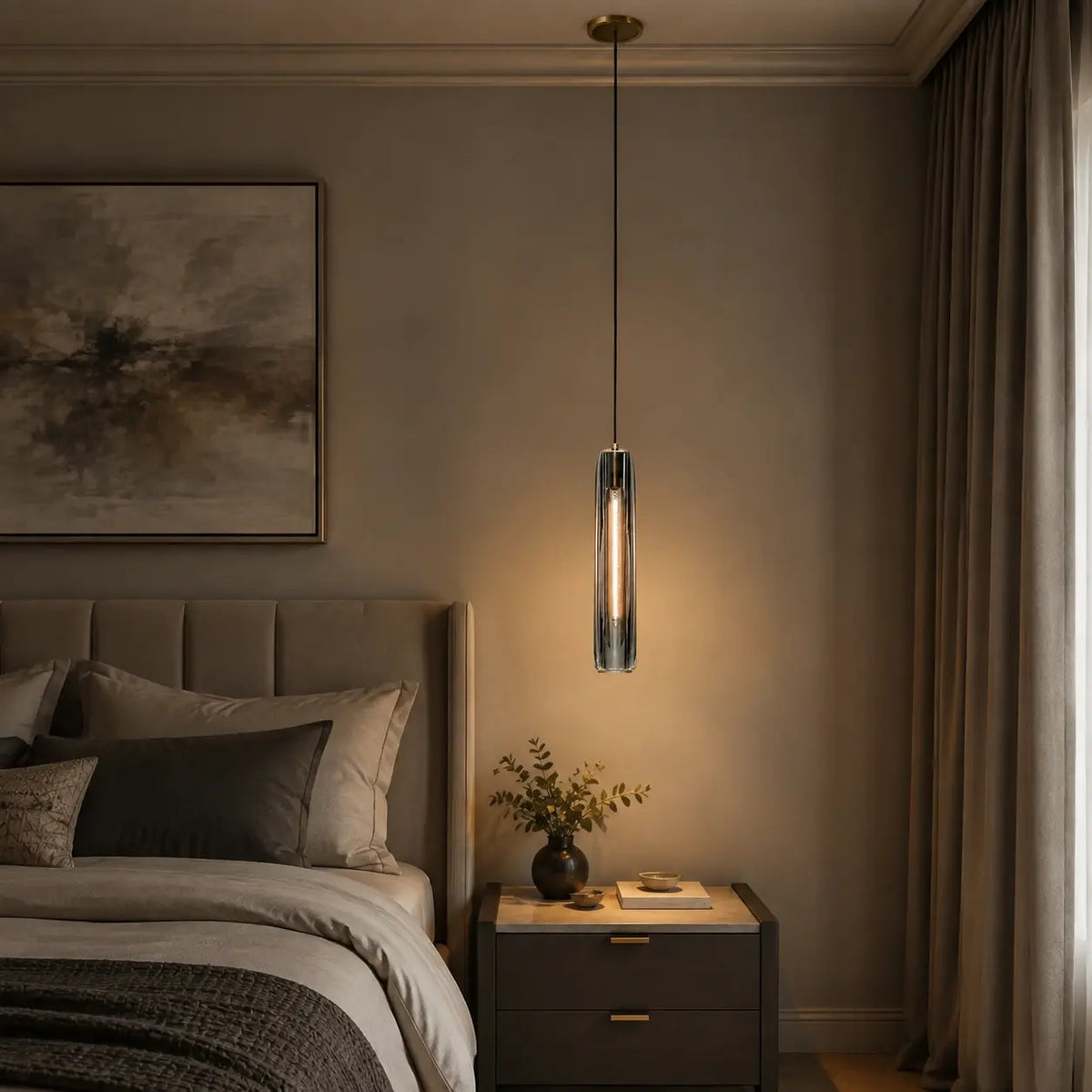 Illumina | Elegant Adjustable K9 Crystal Pendant Light Fixture