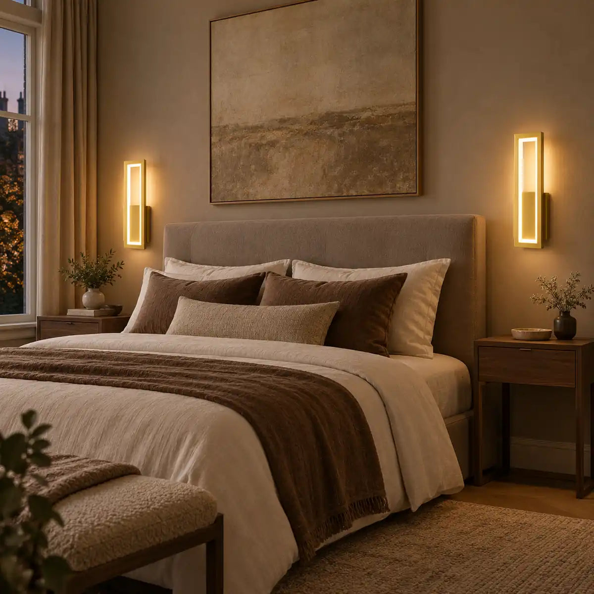 Luminara | Modern Adjustable Iron Wall Sconce Lighting with Acrylic Shade