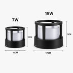Luminara | Sleek Waterproof Aluminum Outdoor Pillar Light